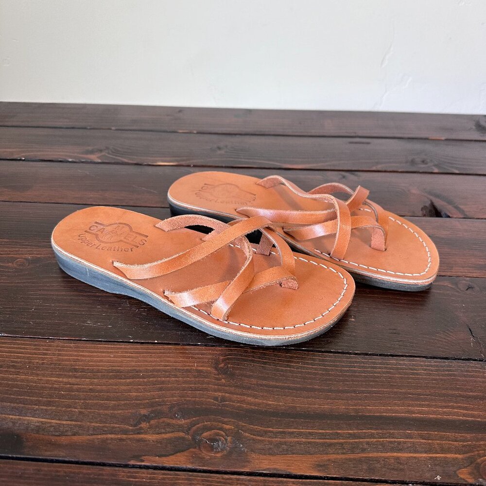 King Solomon Camels Handmade Leather Biblical Sandals Size 39
